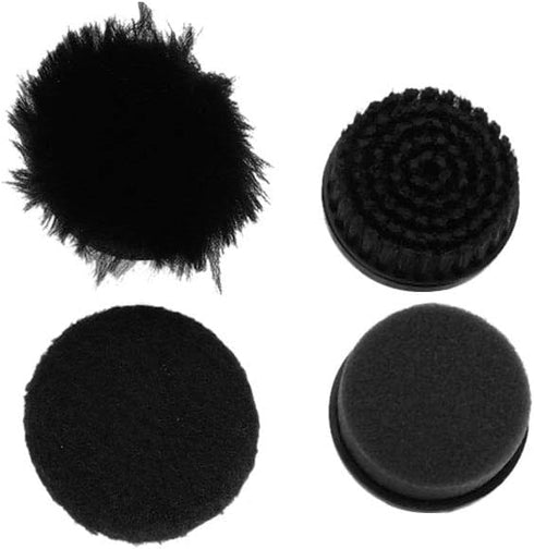 Electric Shoe Brush Shoe Polishing Kit, Handheld Portable Shoe Shine Kit Shoe Cleaning Kit, Shoes Dirt Removing Dust Cleaning Polisher for Leather...