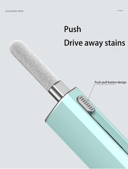 Stylus Pen for iPad with Palm Rejection Stylus iPhone iPad Android Tablet Anti Static 5 in 1 Headphone Cleaner (Green or White 2PCS)......