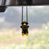 Swinging Duck Car Hanging Ornament, Cute Car Hanging Accessories for Rear View Mirror, Car Pendant Black Swinging Sunglasses Duck Hanging Swing...