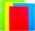 4 Pieces Flexible Cutting Board mats, Plastic Cutting Boards for Kitchen Cooking, Cutting board sheets for Meat and Vegetables, Dishwasher Safe...
