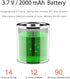 ANYSECU Inrico B01 B02 Original 3.7V 2000mAh Battery Replacement for Bluetooth Mircrophone...