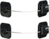 Child Safety Cabinet Locks,Cabinet Locks with Combination Closet Lock,Cabinet Lock,Child Proof Refrigerator Lock(Black 2Pcs)...