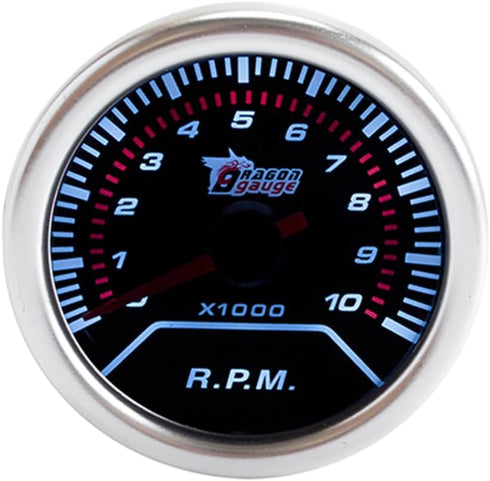 ESUPPORT Car 2" 52mm Tacho Gauge Meter Kit RPM Automotive...