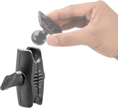 ARKON Mounts Robust™ Series 2.75" Composite Mount Shaft | 25mm (1") Ball Compatible | Designed for Customizing Setups | Tough Reinforced Composite...