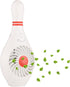 Handheld Portable Fan Bowling Pin Fan Mini Small Personal USB Fan for Home Office Sports Travel Bodybuilding and face fan for makeup Festival Holi...
