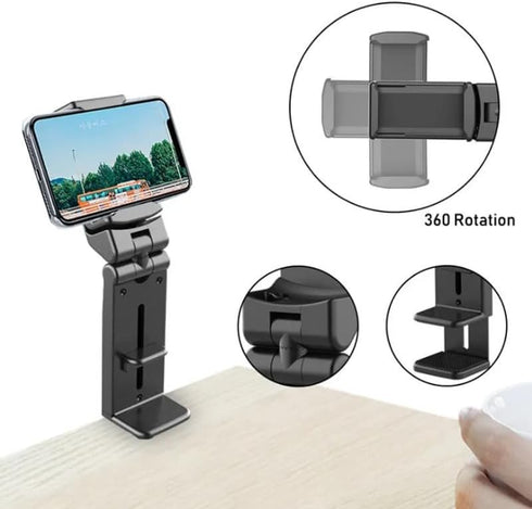 4 Pack Airplane Phone Holder Travel Essentials Accessories Cruise car Mount Cell Stand air Plane Table seat Desk Flight Vacation Size Golf cart Un...