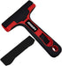 ALLWAY GTS-G Soft-Grip Glass & Tile Scraper with Snap-On Blade Guard, 4"...