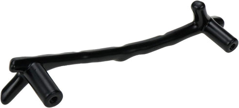 4PCS Zinc Alloy Black Twig Branch Decorative Cabinet Wardrobe Furniture Door Drawer Knobs Pulls Handles Hardware (3.77 inch Hole Centers) Black...