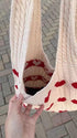 Women Crochet Tote Bag Cute Knit Shoulder Bag Aesthetic Purse Handbags for Shopping Travel Beach...