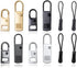 Zipper Pull Replacement I 12 PACK Detachable Zipper Pulls I Zipper Replacement Slider I Zipper Repair Kit I Replacement Zipper Pull I Zipper Repla...