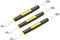 MECCANIXITY 3pcs Small Metal Crowbar Double Head Metal Spudger Pry Bar Opening Tools Non-Slip for Mobile Phone Electronic Disassembly Repair 6x0.3...