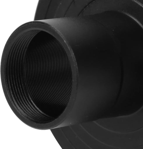 Zyyini Microscope Lens Adapter, Aluminium Alloy Black 23.2mm T-Mount Microscope to for Nikon F-Mount SLR Camera Biological Microscope Adapter Ring...