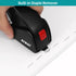 Stapler for Desk, 50 Sheet Effortless Stapler, Desktop Stapler Staple with One Finger, Portable Handheld Ergonomic Stapler Heavy Duty, Built-in St...