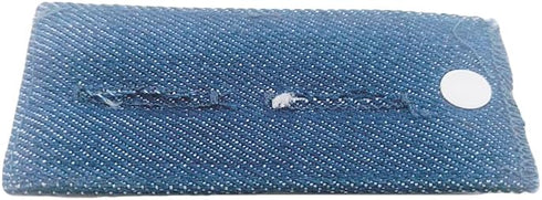 Denim Waist Extender Button for Jeans and Skirt Comfy Metal Buttons 4 Pcs (Blue)...