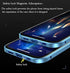 Anti-spy Screen iPhone13 Pro max case Metal Frame Lock + Magnetic adsorption Anti-Peeping 360 Full Body Double-Sided Glass case Camera Lens Protec...