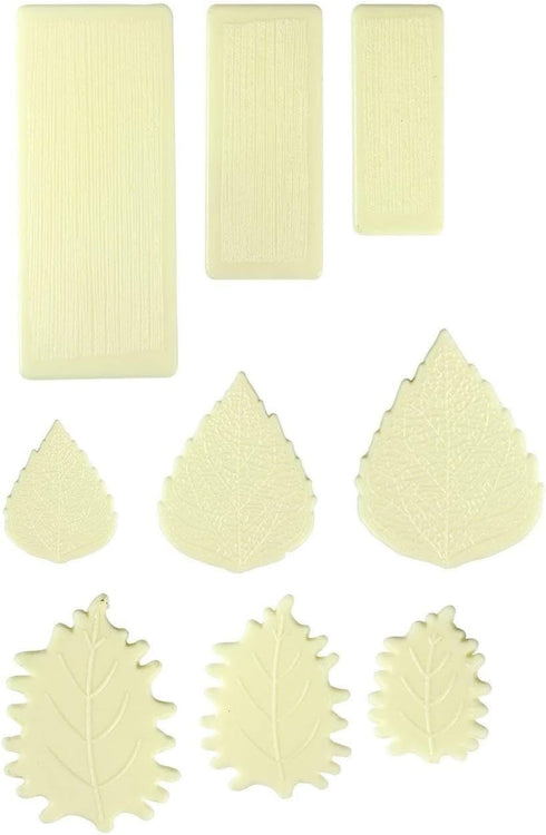 JEM Veiner Fondant Cutters for Cake Decorating, Set 2, 9-Piece...