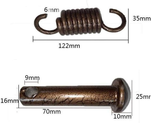 Hammock Chair Ultimate Hanging Kit-500 LB Capacity Hammock Spring and Plug for Hanging Basket Chairs Hammock and Porch Swings...