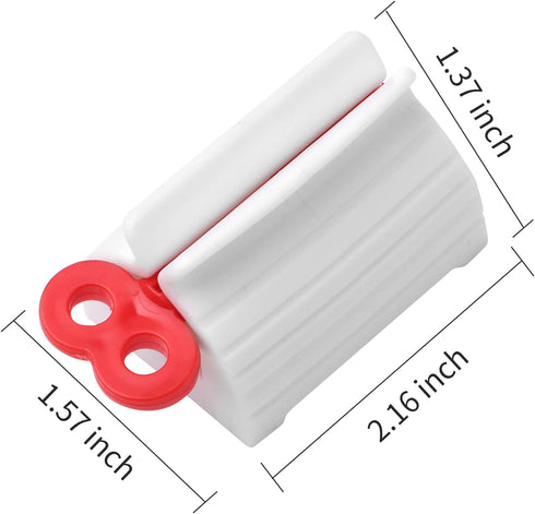3pcs-Rolling Tube Toothpaste Squeezer Toothpaste Seat Holder Stand for Bathroom Accessories?Mix Color?...