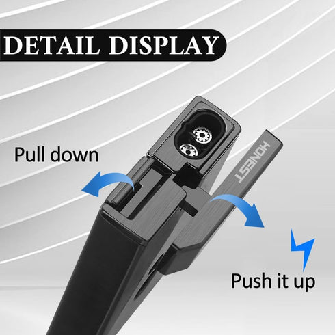 HONEST Mini Torch Lighter Butane Refillable, Double Flame Butane Lighter with Visible Window, Adjustable Jet Lighter, Great Gifts for Men and Wome...