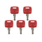 5 PCS RE183935 RE71557 Ignition Key for John Deere Tractor...
