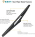 Rear Windshield Wiper Arm Blade Set CV6Z-17526-C for Ford Focus 2012-2018 HATCHBACK...