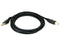 Monoprice USB-A Male to USB-B Male 2.0 Cable - 28/24AWG, Shielded, Gold Plated, 6 Feet, Black...