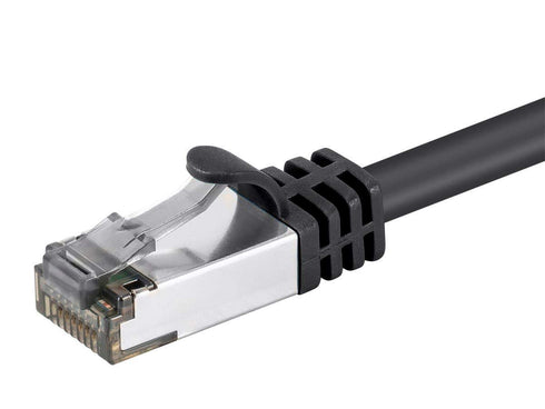 Monoprice Cat8 26AWG S/FTP Ethernet Network Cable - 3 Feet - Black, 2GHz, 40Gbps, 3dB Headroom, Pure Bare Copper, PVC - Entegrade Series...