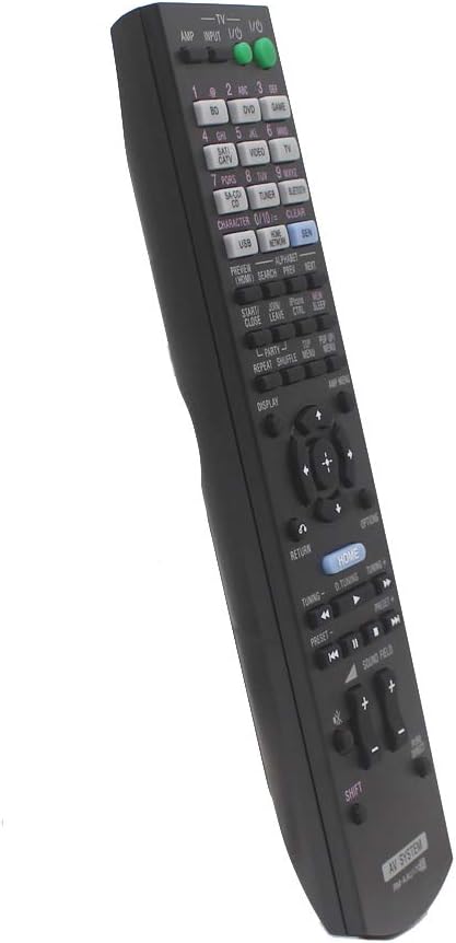 Replacement Remote Control Compatible for Sony STR-DN840 RMAAU170 149205111 STR-DH540 STR-DH740 STR-DH550 Audio/Video AV Receiver Home Theater Sys...