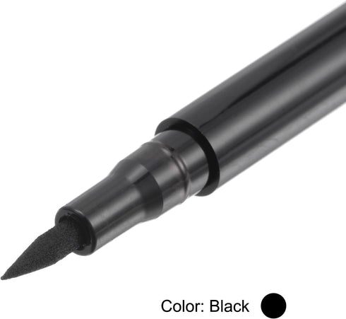 2pcs Fabric Markers Permanent Dye Paint Textile Marker Pens Fine Tip for DIY Clothes Shoe, Black...