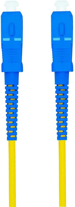 10 Meters 33ft SC to SC Fiber Optic Cable Jumper Optical Patch Cord Simplex Single-mode 9/125 SC-SC...