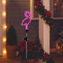 Flamingo Solar Garden Stake Light, 1 Pack Outdoor Solar Pathway Light for Lawn Patio Yard Walkway, Neon Pink Lighting (29.5" Height)...