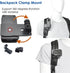 Action Camera Accessory Kit Chest Strap Mount +Head Strap Mount+Wrist Strap+ Backpack Clip Mount for Insta360 X4, X3, One RS, Ace Pro, Ace, GoPro ...