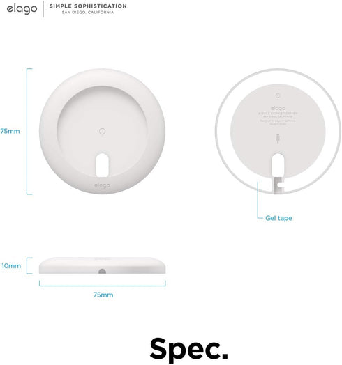 elago Charging Pad Compatible with MagSafe Charger, Compatible with iPhone 15, 14, 13, 12 Models, AirPods Pro & AirPods 3 - Magnetic Charger Holde...