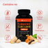 Extra Strength Turmeric Curcumin 4950 mg 120 Vegetable Capsules, 95% Curcuminoids, with Black Pepper & Ginger. Enhanced Absorption, Joint Support,...