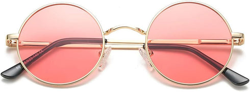 COASION Retro Small Round Polarized Sunglasses for Women Men Circle UV400 Sun Glasses...