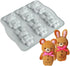 Candy Animal Silicone Mold Rabbit Bear Shape Chocolate Soap Cake Decorating DIY Kitchenware Bakeware Ice Mold Baking Tools (Rabbit Bear R_7.92 X7 ...