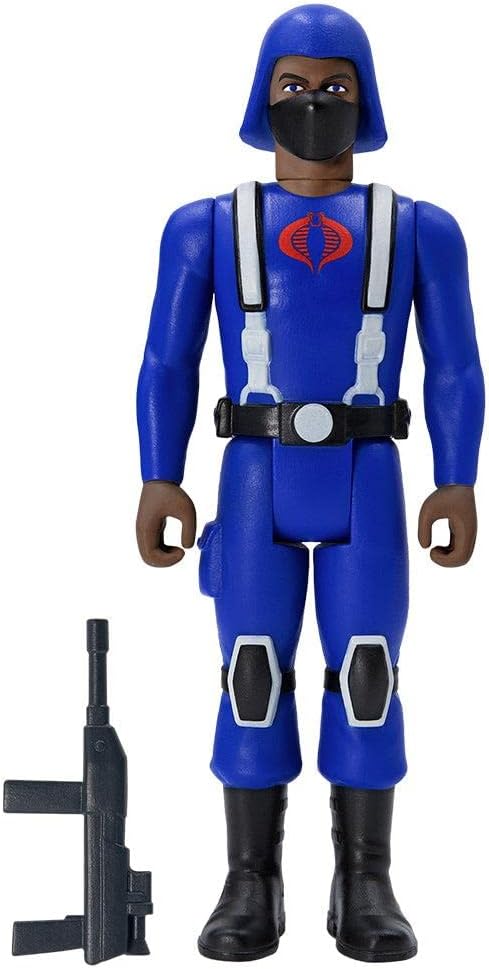 Super7 G.I. Joe Cobra Trooper Y-back (Brown) 3.75 in ReAction Figure...