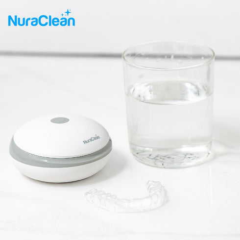 UV-C Dental Appliance Cleaner - UV Retainer Cleaning Machine Also Great for Deep Cleansing Aligner, Mouth Guard, Night Guard, Dentures in Just 3 M...