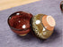 6pc Ceramic Kung Fu Tea Set, Japanese Tea Cup, Sake Cup, 2.1oz Capacity, 6 Colors...