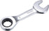 uxcell 18mm Stubby Ratcheting Combination Wrench Metric 72 Teeth 12 Point Box Ended Tools, CR-V...