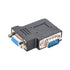 chenyang Vertical Flat Left Angled 90 Degree VGA SVGA Male to Female Extension Adapter Black...