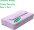 Holy Rose Travel Dental Floss Dispenser - 2 Pack Mint Flavored Refill Floss Picks with Portable Case - 220 Count Twin-Line Flossers & Toothpicks...