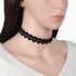 Skull Lace Choker Punk Skull Head Leather Short Necklace Collar for Women Girl Party Gothic Jewelry Accessories...