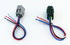 1pcs Male and 1pcs Female Connector 4 pin 4-Way Plug for O2 Sensor Pigtail Cable Compatible with Nissan Subaru Infiniti RS04FG...