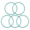 uxcell Fluorine Rubber O-Rings, 73mm OD 68.2mm ID 2.4mm Width FKM Seal Gasket for Machinery Plumbing, Green, Pack of 5...