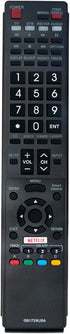 GB172WJSA Replace Remote Control fit for Sharp LCD LED TV HDTV AQUOS LC-60EQ30U LC-60LE661U LC-60LE660U LC-60C6600U LC-70LE660U LC-80LE661U LC-70C...