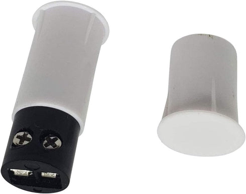 2 Sets MC-33CNormally Closed Recessed Window Door Contact Sensor Alarm Magnetic Reed Switch Home Security Burglar Alarm System...