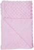 Unisex Children's Baby Quilt Soft Baby Blanket Minky Dot- Sherpa Fleece Baby Blanket 30 by 40 Inch Pink...