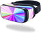 MightySkins Skin Compatible with Samsung Gear VR (Original) Cover wrap Sticker Skins Rainbow Zoom...