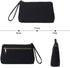 Canvas Wristlet Bag Purse with Card Slot and Phone Pocket - Lightweight and Stylish - Perfect Phone Pouch for Traveling...